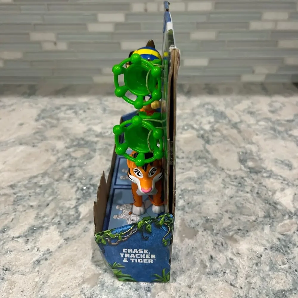 Spin Master Nickelodeon Paw Patrol Jungle Pups Chase Tracker, And Tiger NIB